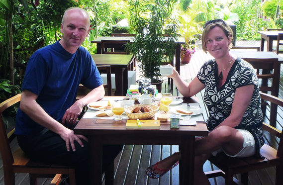 Frühstück zu zweit